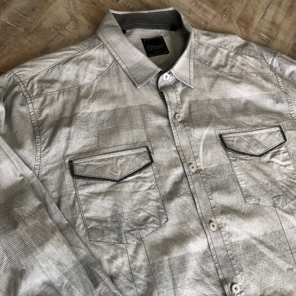 7 Diamonds LS Button Down Size L - Picture 2 of 7